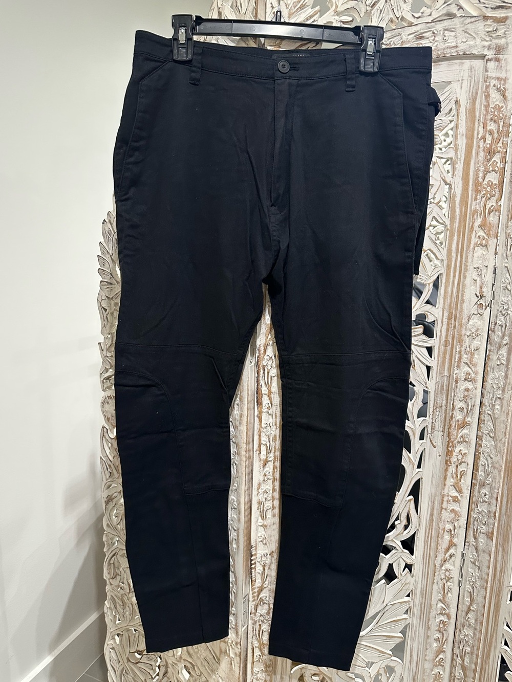 Helmut Lang Black Slim Chinos